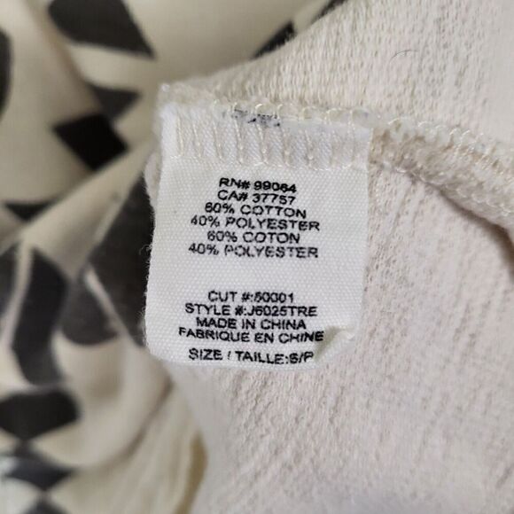 Women’s Hoodie Lightweight Long Sleeve Pullover Off White Size Small - Picture 7 of 10